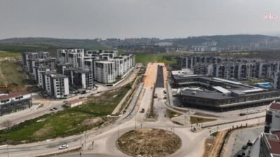 Bursa Büyükşehir Belediyesi, Nilüfer ilçesindeki yeni yerleşim bölgelerinden Balkan, 30