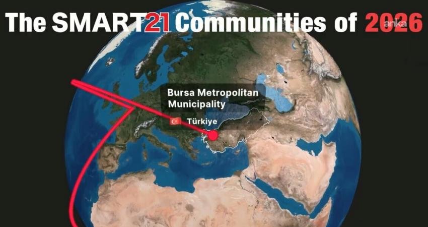 Bursa, yeniden dünyanın en akıllı şehirleri arasında yer aldı Kentlerin dijital dönüşüm ve akıllı şehircilik performanslarını ölçümleyen Akıllı Topluluk