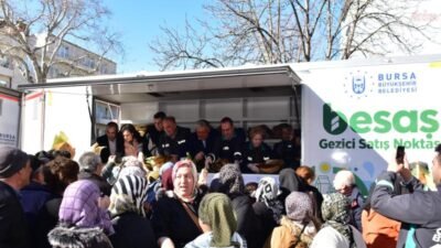 Bursa Büyükşehir Belediyesi, iştiraklerinden BESAŞ aracılığıyla Yenişehir ilçesinde vatandaşlara ücretsiz