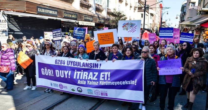 Bursa Büyükşehir Belediyesi ve Bursa Kent Konseyi tarafından 8 Mart