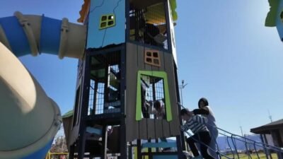 Marmaris Belediyesi'nin Muğla Büyükşehir Belediyesi iş birliğiyle Burunucu Macera Parkı’nda