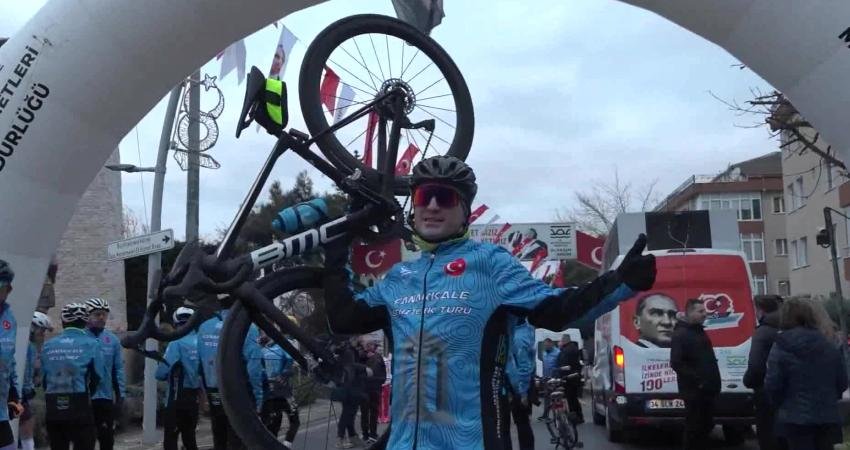 Büyükçekmece Belediyesi tarafından düzenlenen geleneksel 18 Mart Çanakkale Zafer Turu'nda