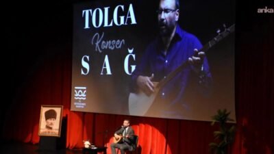 Türk halk müziğinin güçlü sesi Tolga Sağ, sahne aldığı türkü