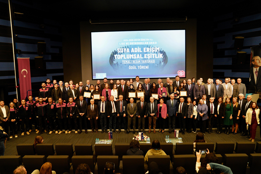 İSKİ’nin 22 Mart Dünya Su Günü kapsamında konuşan İstanbul Büyükşehir