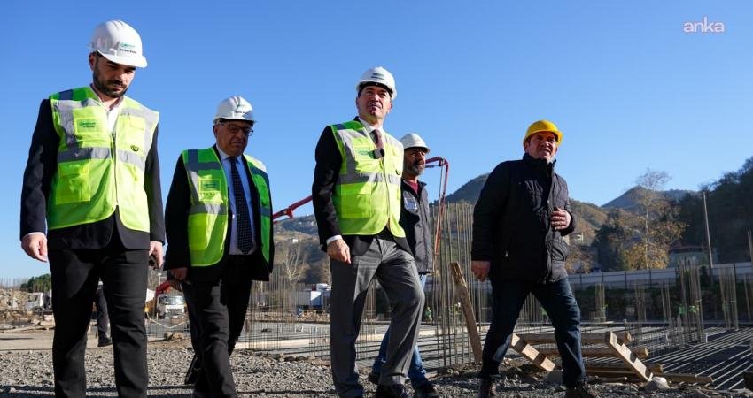 Ortahisar Belediye Başkanı Ahmet Kaya, Çağlayan Kentsel Dönüşüm Projesi’ndeki fiziki