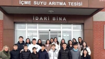 Özel Başarı Koleji öğrencileri, kimya dersi kapsamında Çanakkale Belediyesi İçme