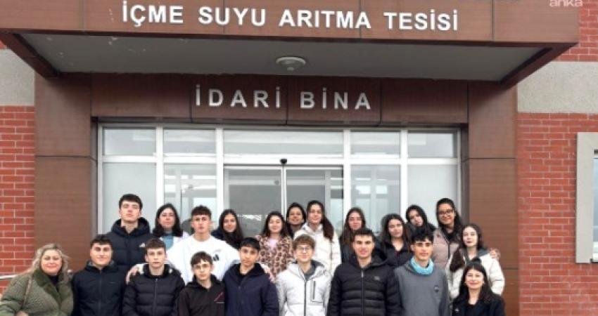 Çanakkale Belediyesi İçme Suyu Arıtma Tesisi, öğrencileri ağırladı Özel Başarı Koleji öğrencileri, kimya dersi kapsamında Çanakkale Belediyesi İçme