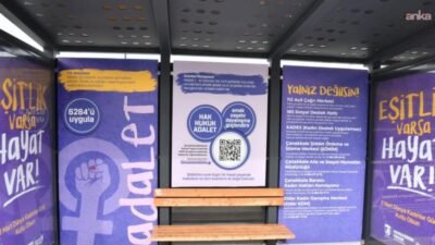 Çanakkale Belediyesi, 8 Mart Dünya Kadınlar Günü dolayısıyla İskele Meydanı’ndaki