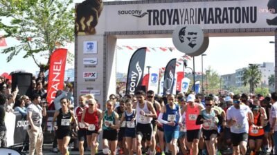 Çanakkale'nin tarihi dokusu ile sporun birleştirici gücünü buluşturan “Troya Maratonu”