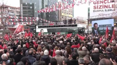 Çankaya Belediye Başkanı Hüseyin Can Güner, "İkinci Yılımızda Hesap Veriyoruz" buluşmasında