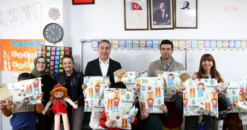 Çankaya Belediyesi Çocuk Hakları Birimi tarafından düzenlenen ziyarette, Karataş İlkokulu