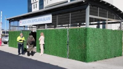 Çankaya Belediyesi, ilçenin farklı noktalarına yerleştirilen atık konteynerleri ile cam,