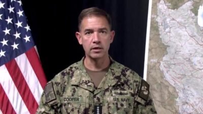 ABD Merkez Kuvvetler Komutanlığı (CENTCOM) Komutanı Brad Cooper, İran’a yönelik