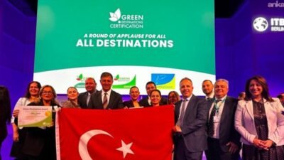 Çeşme Belediyesi, Green Destinations tarafından yürütülen değerlendirme süreci sonucunda Altın