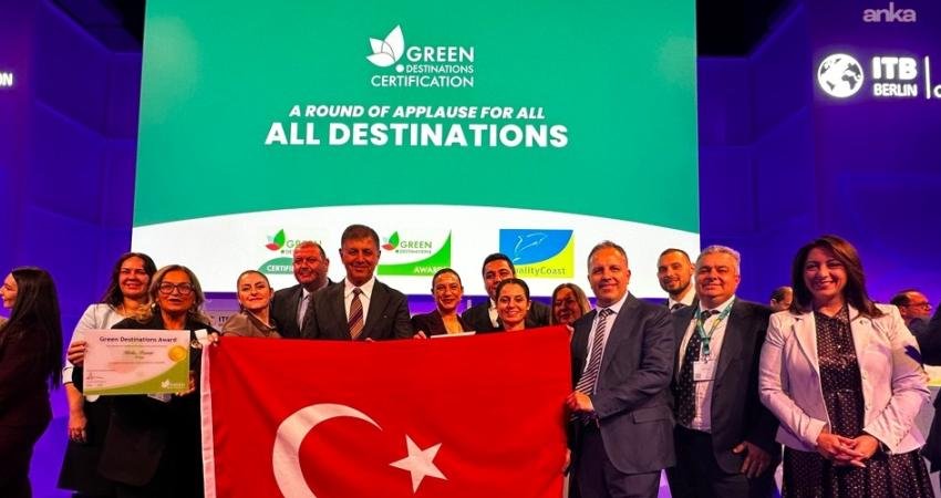 Çeşme Belediyesi, Green Destinations tarafından yürütülen değerlendirme süreci sonucunda Altın