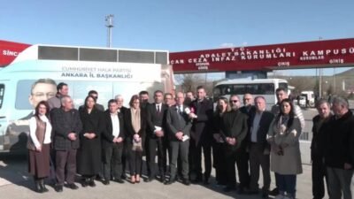 CHP Ankara İl Yönetimi üyesi avukatlar, Sincan Cezaevi’nde Bolu Belediye