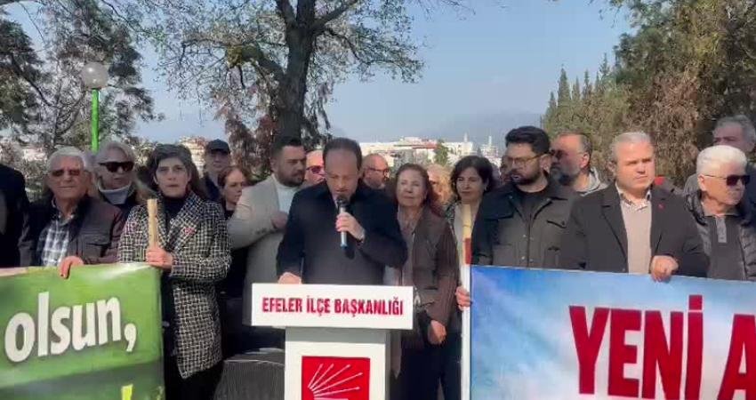 CHP Efeler İlçe Başkanı Erçetin’den fidanlık alana adliye binası yapılması kararına tepki: Elinizdeki tüm imkânlara rağmen şehrin göbeğindeki bu 50 dönümlük alana mı göz diktiniz CHP Efeler İlçe Başkanı Kaan Erçetin, ilçede yapılacak yeni adliye