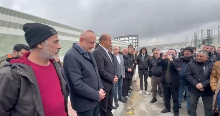CHP Gaziantep İl Başkanı Vakkas Açar ve CHP Gaziantep Milletvekili