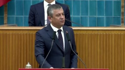 CHP Genel Başkanı Özgür Özel, bölgedeki mevcut durum nedeniyle artan