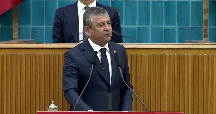 CHP Genel Başkanı Özgür Özel, bölgedeki mevcut durum nedeniyle artan