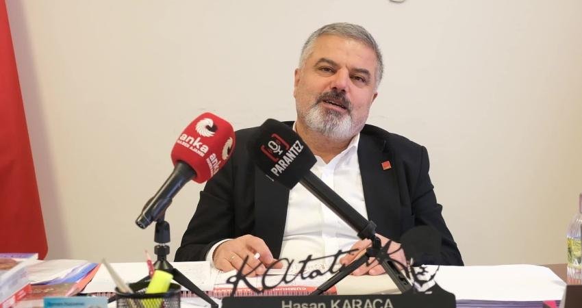 CHP Isparta İl Başkanı Hasan Karaca, AK Parti Isparta Milletvekili