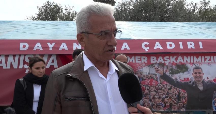 CHP Karacasu İlçe Örgütü, Kuşadası Belediye Başkanı Ömer Günel’in gözaltına alınmasının