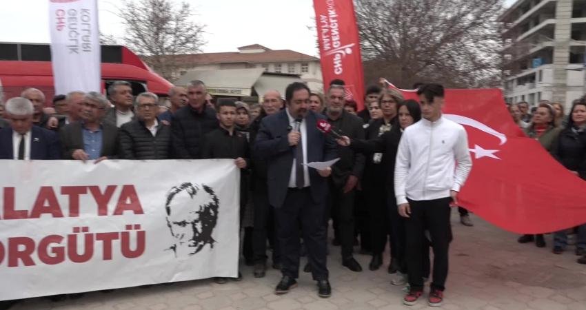 CHP Malatya İl Örgütü, İstanbul Büyükşehir Belediye Başkanı ve CHP'nin