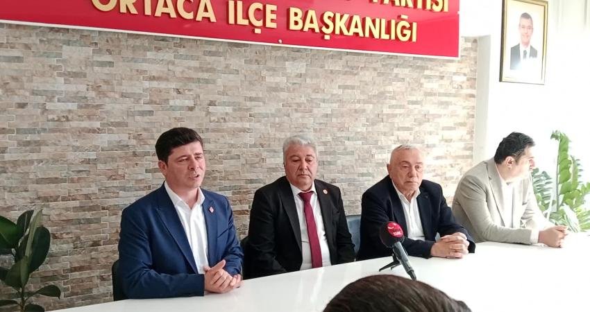Muğla’nın Ortaca ilçesi CHP İlçe Başkanı Mehmet Güzel, hukuken görevine devam etmesine engel
