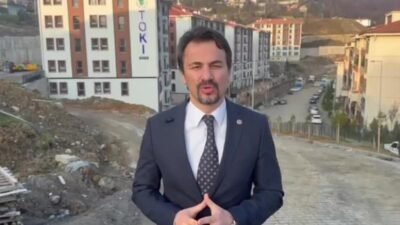 CHP Zonguldak Milletvekili Eylem Ertuğrul, Zonguldak Merkez Üzülmez'deki TOKİ projesinin