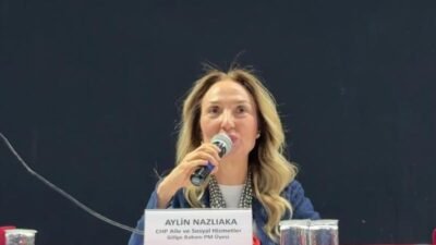 CHP Aile ve Sosyal Hizmetler Politika Kurulu Başkanı Aylin Nazlıaka,