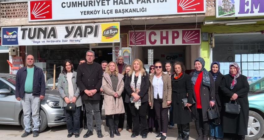 CHP Kadın Kolları MKYK Üyesi Meral Çıtak, partisinin Yozgat İl