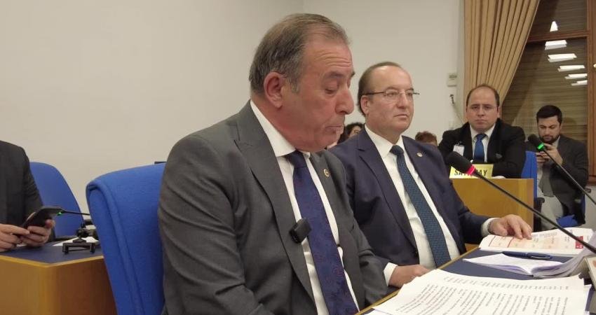 CHP Antalya Milletvekili Mustafa Erdem, TBMM Plan ve bütçe Komisyonu'nda kabul