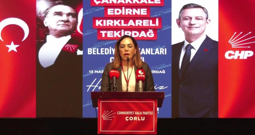 Tekirdağ Belediye Başkanı Candan Yüceer, "Biz "Kimse yargılanmasın, varsa bir