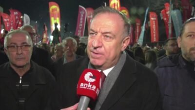 CHP'nin, Eyüpsultan-Kağıthane’de düzenlediği "Millet İradesine Sahip Çıkıyor" mitingi öncesinde ANKA Haber Ajansı'na