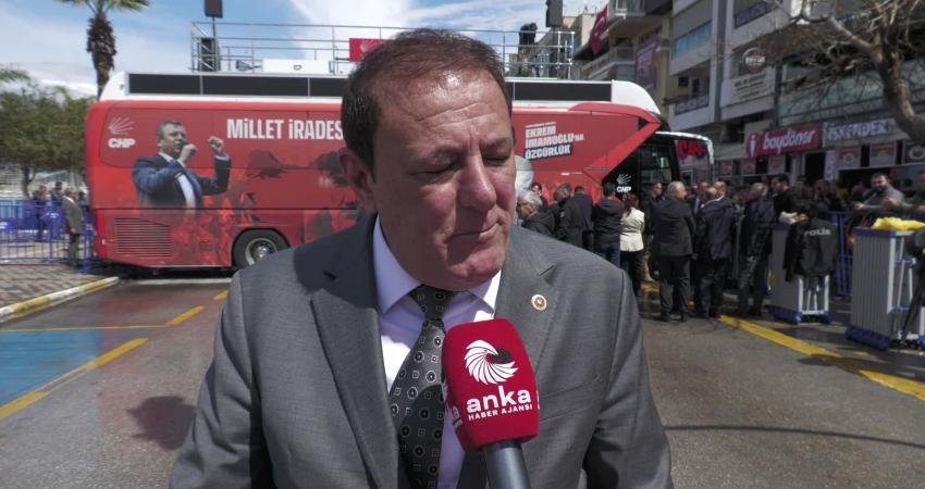 CHP’nin Kuşadası mitingi… CHP Aydın Milletvekili Yıldız: “Ömer başkan kısa sürede tekrar görevine geri dönecektir” CHP Aydın Milletvekili Hüseyin Yıldız, "Millet İradesine Sahip Çıkıyor" mitinginde