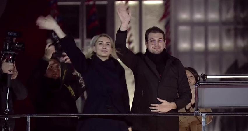 "Millet İradesine Sahip Çıkıyor" mitinginde konuşan Dilek Kaya İmamoğlu, "Hiç