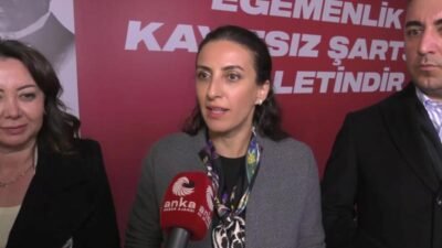 CHP Genel Başkan Yardımcısı Evrim Rızvanoğlu, İstanbul Büyükşehir Belediye (İBB)
