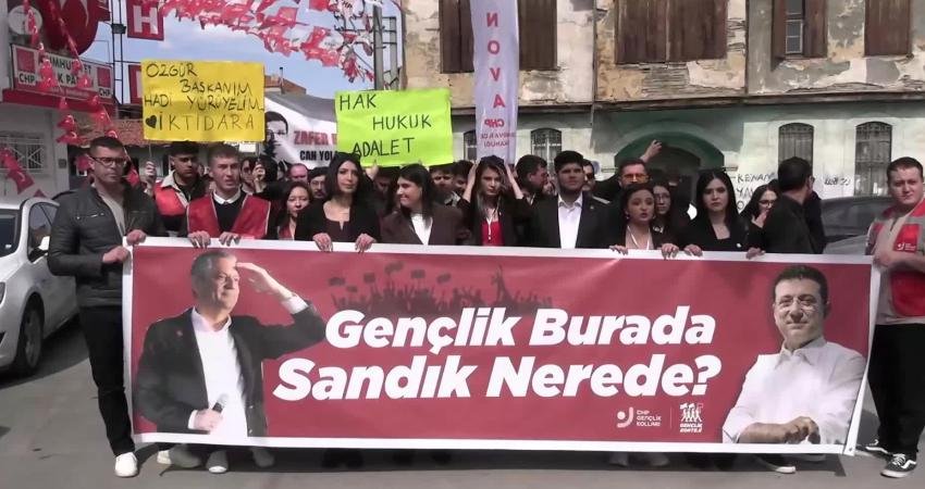 CHP Gençlik Kolları Genel Başkanı Cem Aydın, “Biz irademize sahip