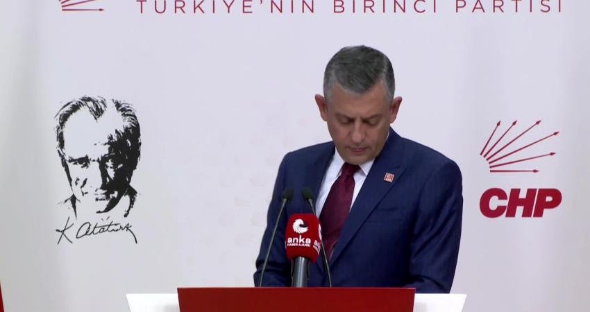 CHP Genel Başkanı Özgür Özel, Adalet Bakanı Akın Gürlek'in mal