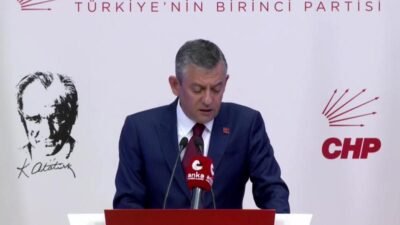 CHP Genel Başkanı Özgür Özel, Adalet Bakanı Akın Gürlek'in mal
