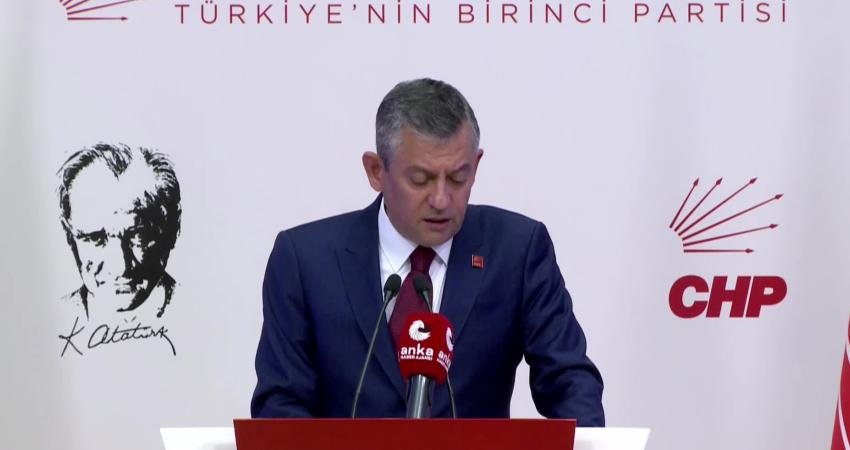 CHP Genel Başkanı Özgür Özel, Adalet Bakanı Akın Gürlek'in mal