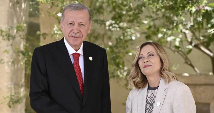 Cumhurbaşkanı Recep Tayyip Erdoğan, İtalya Başbakanı Giorgia Meloni ile telefon