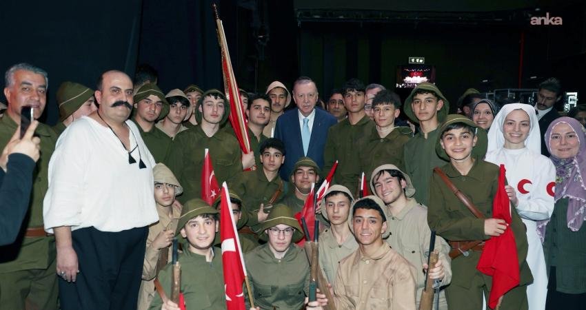 Cumhurbaşkanı Recep Tayyip Erdoğan, Beştepe Millet Kongre ve Kültür Merkezi'nde