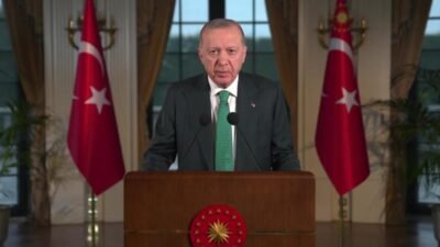 Cumhurbaşkanı Recep Tayyip Erdoğan, "İkinci Cihan Harbi sonrası galipler eliyle tesis