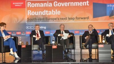 Gelecek Partisi Genel Başkanı Ahmet Davutoğlu, Economist Impact tarafından Romanya’da