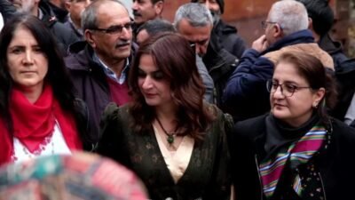 Tunceli’deki Nevruz kutlamasında konuşan DEM Parti Grup Başkanvekili Gülistan Kılıç