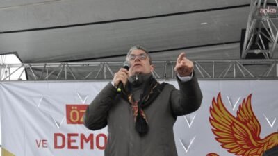 DEM Parti Ağrı Milletvekili Heval Bozdağ, partisinin Kars'ta düzenlediği Nevruz