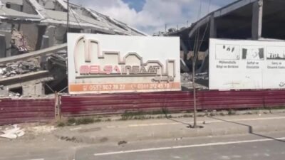 Kahramanmaraş'ta 6 Şubat depremlerinde 42 kişinin hayatını kaybettiği Bad-ı Saba