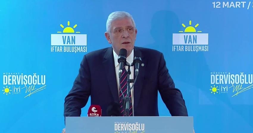 İYİ Parti Genel Başkanı Müsavat Dervişoğlu, Terörsüz Türkiye sürecine ilişkin