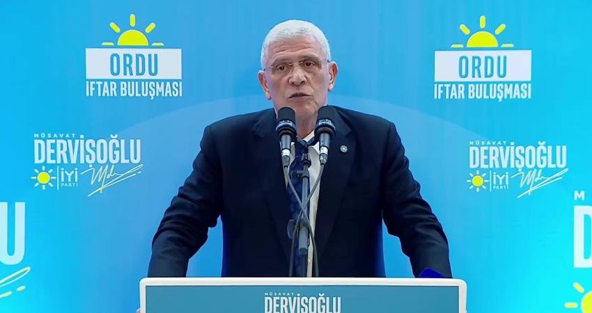 İYİ Parti Genel Başkanı Müsavat Dervişoğlu, “Mahkemeler siyasi davalarla dolu.